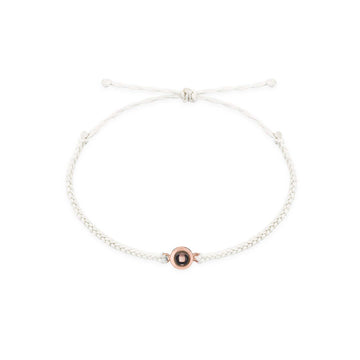 Rose gold plus white rope