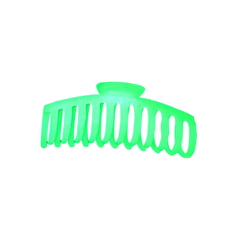 European And American Fluorescent Large Hair Claw Clip Female Headwear