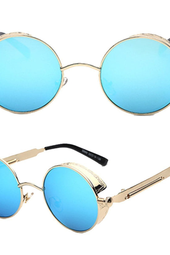 Austin Powers Vintage Round Metal Frame Sunglasses