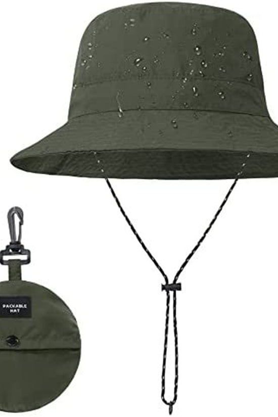 Foldable Fisherman Hat Summer Quick-drying Waterproof Outdoor Cycling Fishing Sunhat Women Men