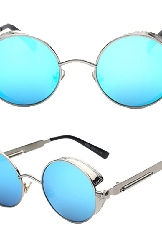 Austin Powers Vintage Round Metal Frame Sunglasses
