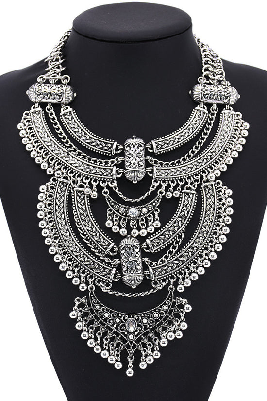 Alloy Diamond Short Necklace Crystal Necklace