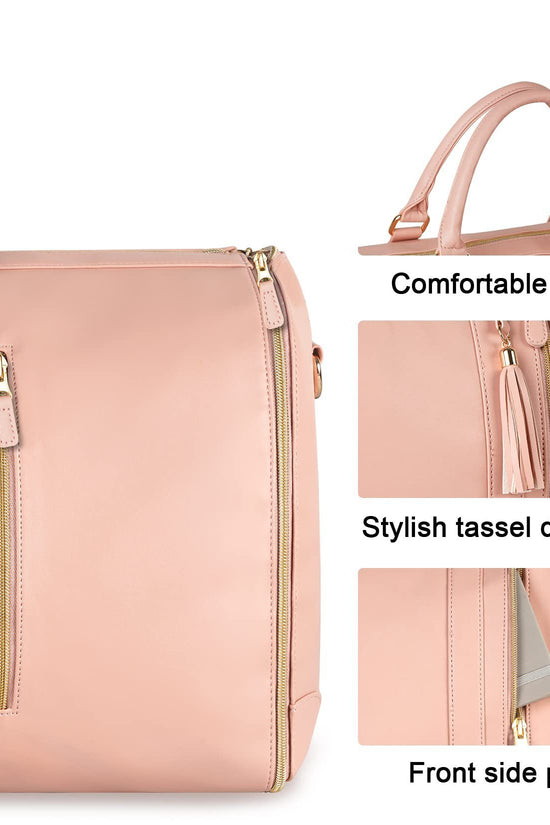 Large Capacity Travel Duffle Bag Women's Handbag Folding Suit Bag Waterproof Clothes Totes