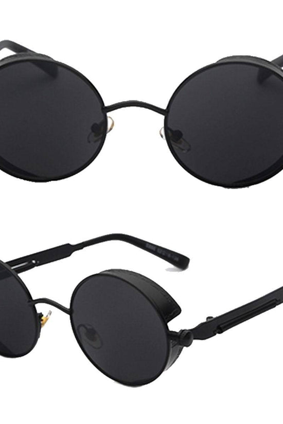 Austin Powers Vintage Round Metal Frame Sunglasses