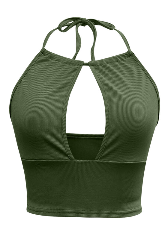 Camisole Halter Vest Women Summer Sexy Hollow Tops