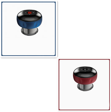 Blue and red