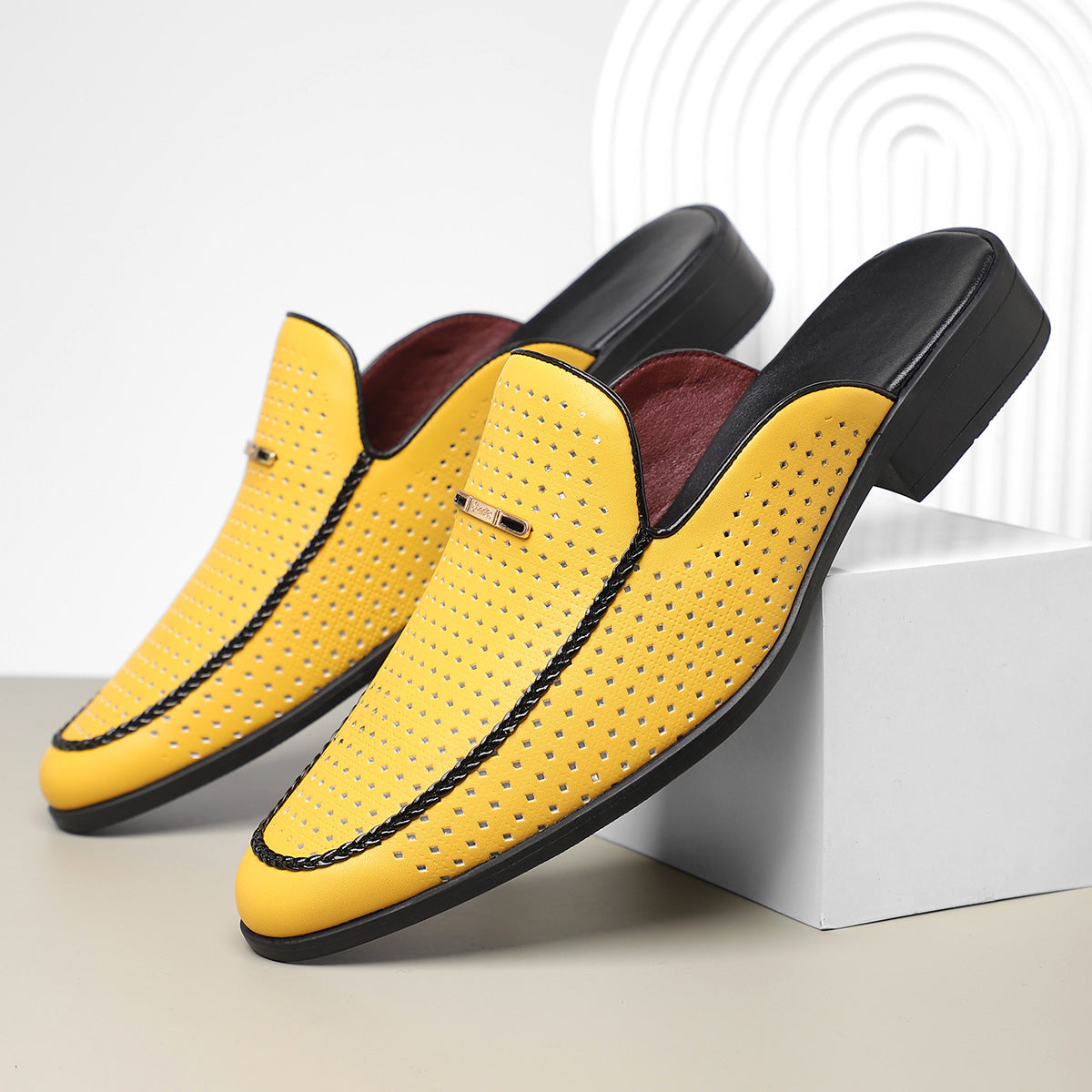 Breathable Heel-free Sandals Slip-on Lofter Men's
