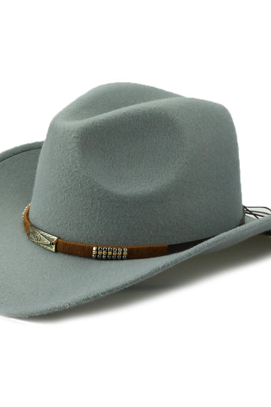 Fashion Personality Hot Selling Woolen Denim Hat