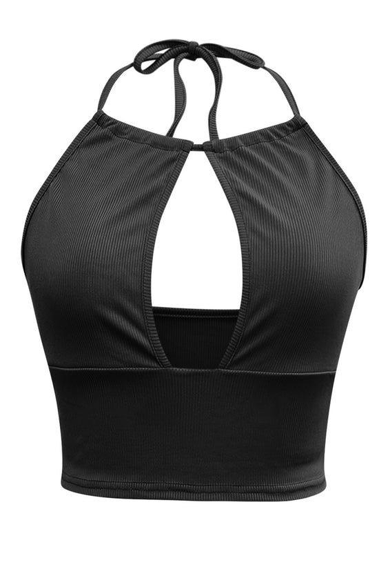 Camisole Halter Vest Women Summer Sexy Hollow Tops