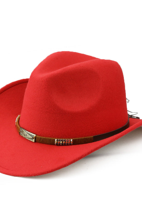 Fashion Personality Hot Selling Woolen Denim Hat