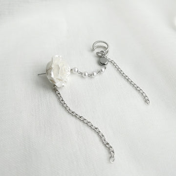 One long earring