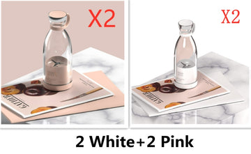 2white and 2pink