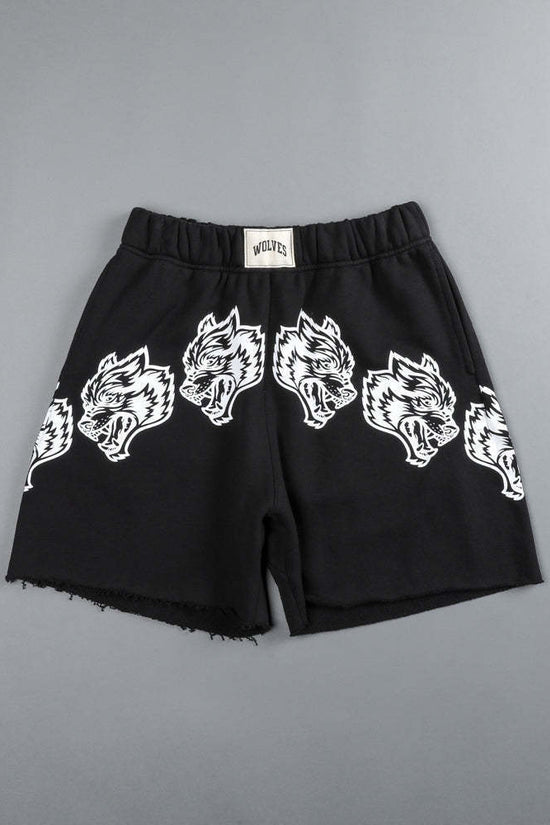 Cotton Summer Frayed New Men's Cartoon Loose Printed Shorts