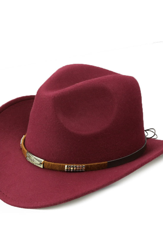 Fashion Personality Hot Selling Woolen Denim Hat