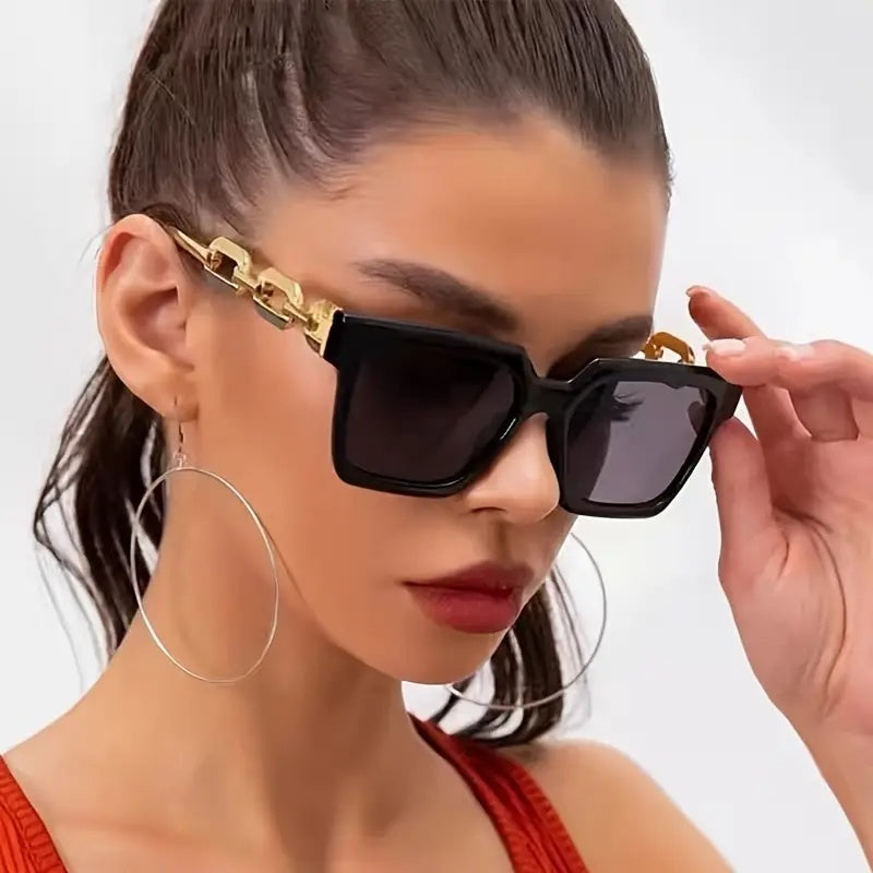 Vintage Oversized Glasses - Vintage-style Stylish Frames For Enthusiasts And Fashionistas For Women - Are Prohibited On The Temu Platform
